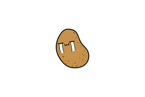 Collection Cartoon Funny Food Kawaii Graphics