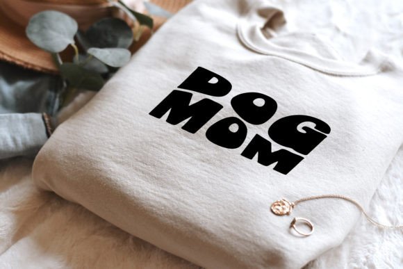 Dog Mom Retro Groovy Svg Funny Shirt Pod
