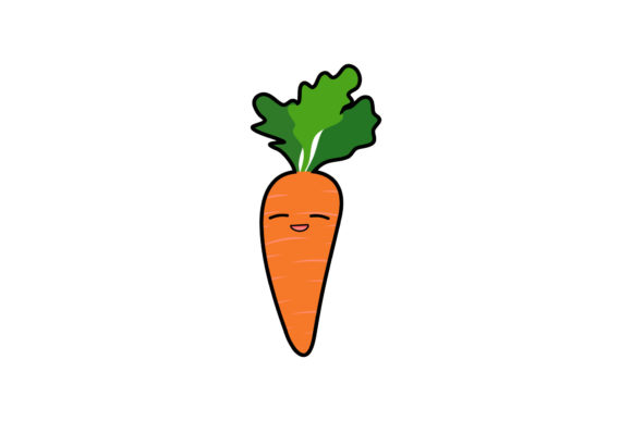 Food Character Funny Kawaii Cute Graphics for Digital Selling