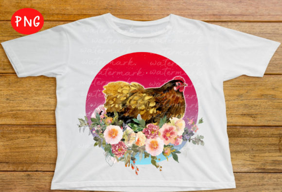 Fun Chicken Graphics for T-Shirt Designs