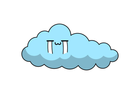 Fun Kawaii Clouds Sky Trendy