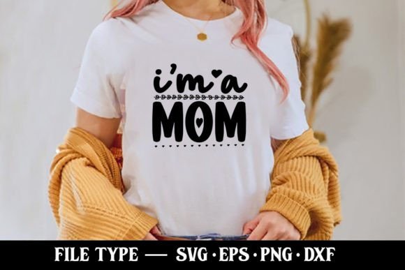Fun Mom SVG for T-Shirt Graphics