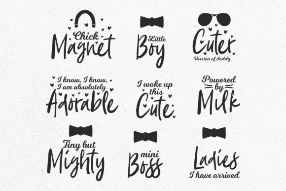Funny Baby Svg Bundle for Playful Branding