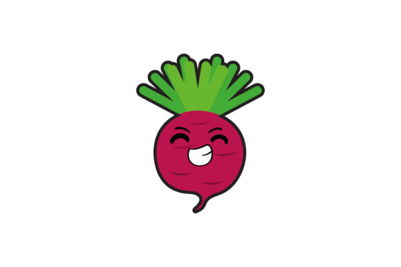 Kawaii Diet Funny Food Vegetarian Graphics