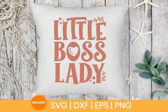 Little Boss Lady Graphic for Print Templates
