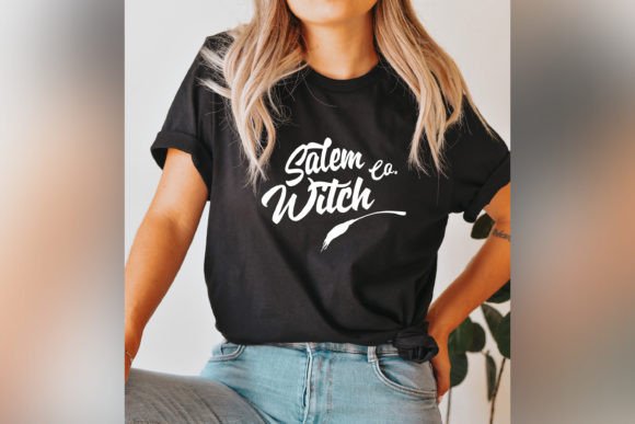 Salem Witch Company Svg Funny Halloween Graphics for T-Shirt Designs